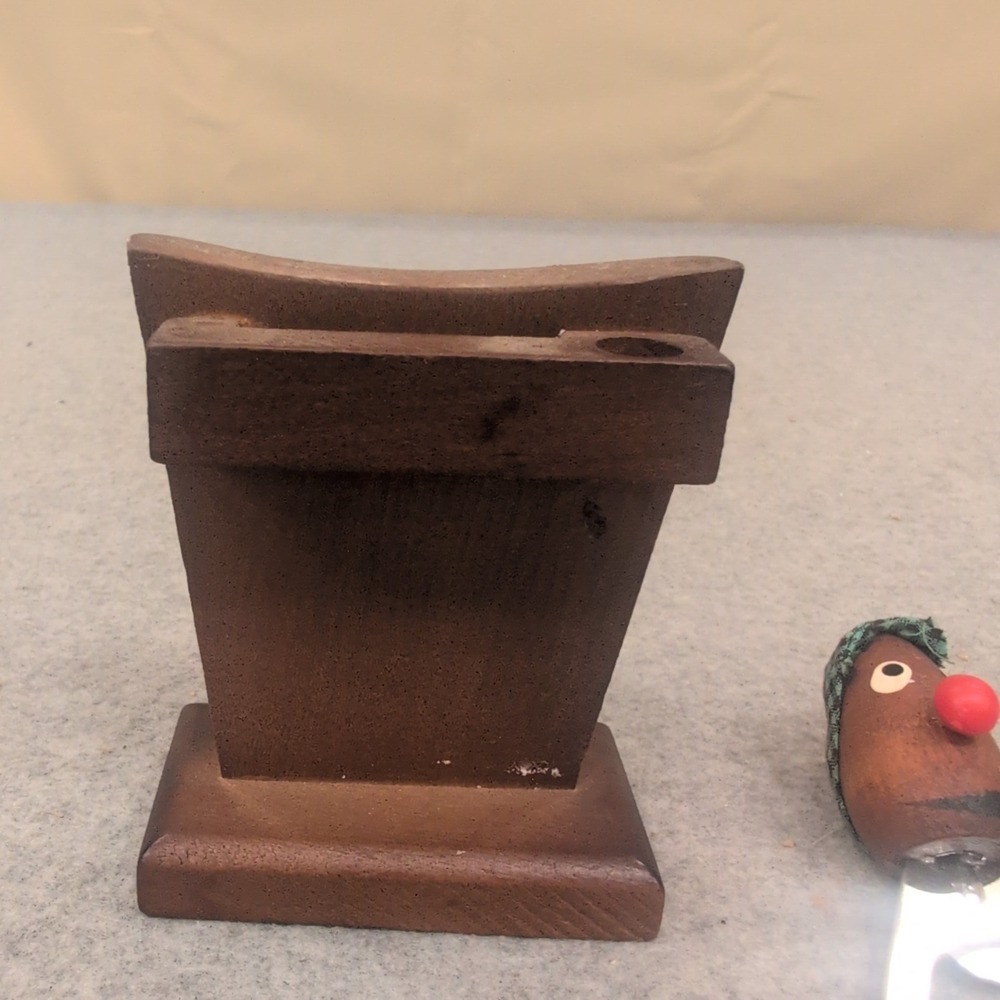 Vintage Florida Wooden Bar Opener Set Novelty Character Flamingo Souvenir - Picture 3 of 5